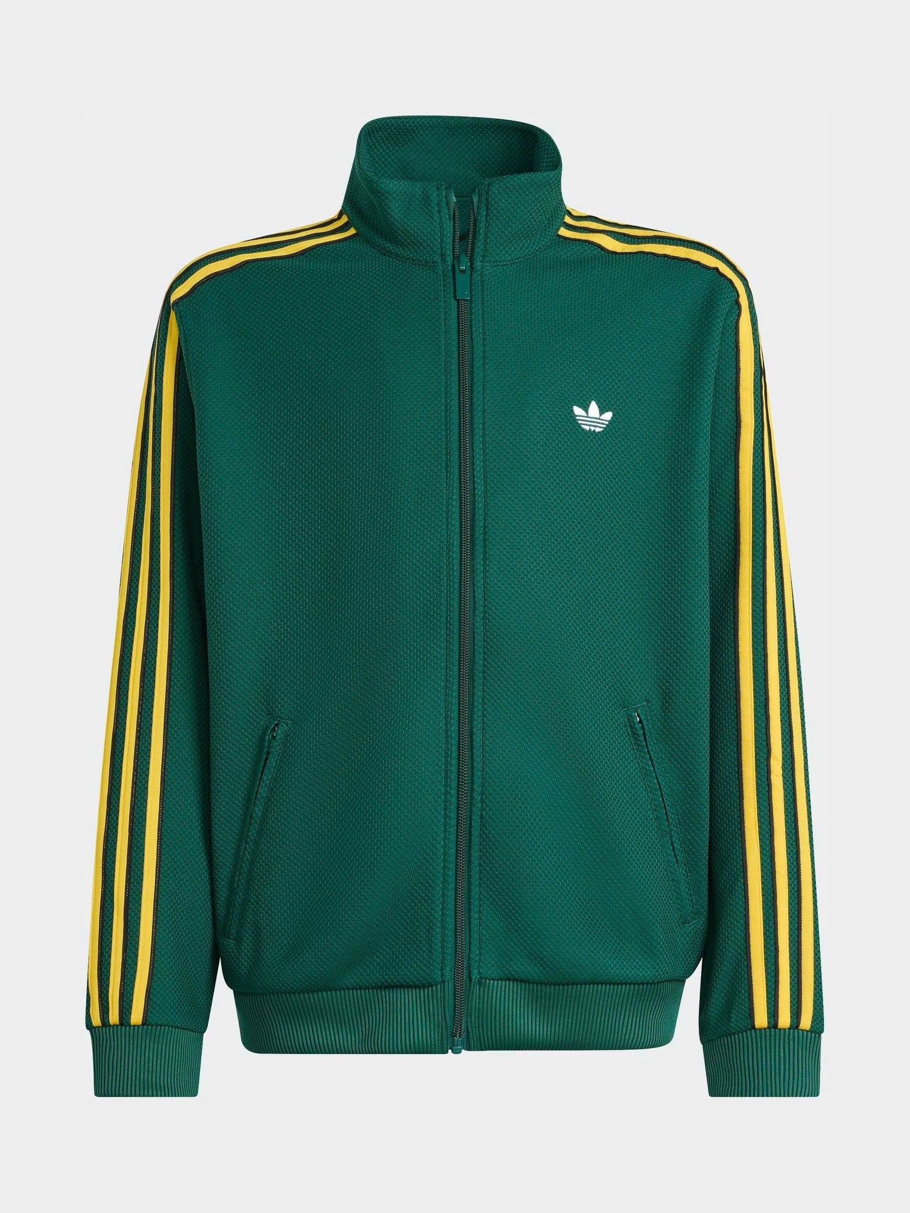 新品 adidas originals トラックジャケット ダークグリーン M Next：日本 グリーン - adidas Originals Firebird トラックジャケット