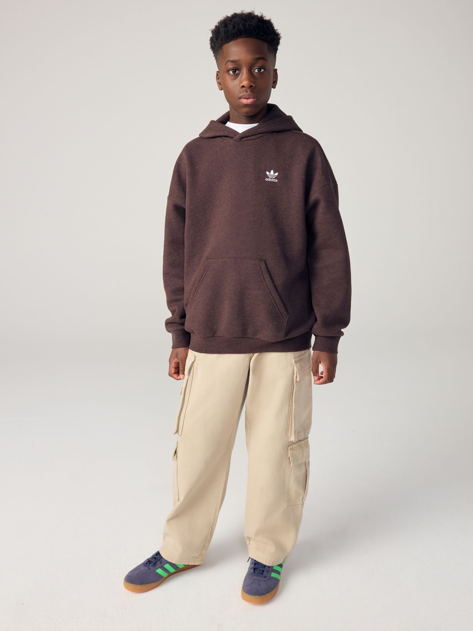 Comprar Castanho - Moletom Adidas Original Loose Fleece from Next