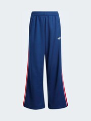 adidas Originals Blue Firebird Loose Double Knit Trousers - Image 4 of 4