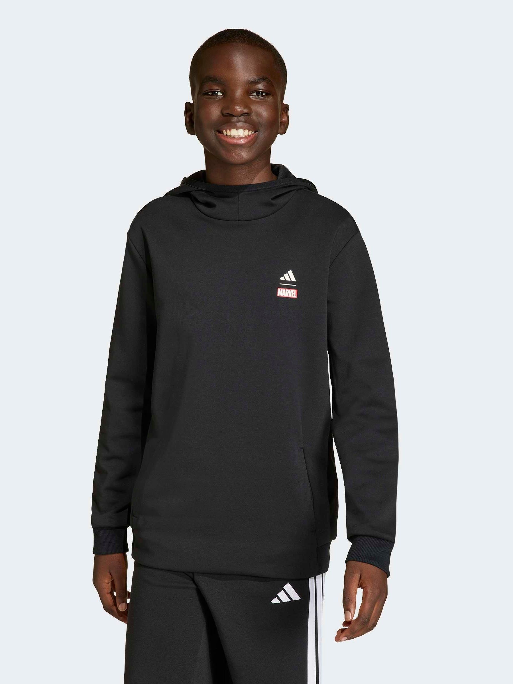 Buy adidas Black Marvel Spider-Man Graphic Hoodie from Next South