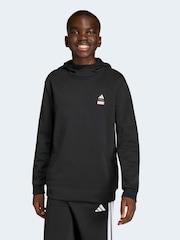 adidas Black Marvel Spider-Man Graphic Hoodie - Image 2 of 6