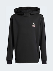 adidas Black Marvel Spider-Man Graphic Hoodie - Image 6 of 6