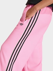 adidas Originals Pink Firebird Loose Double Knit Trousers - Image 5 of 6