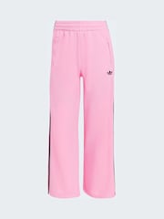 adidas Originals Pink Firebird Loose Double Knit Trousers - Image 6 of 6