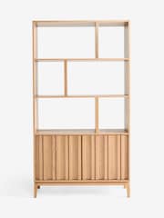 Jasper Conran London Oak Belgrave Shelving Unit - Image 5 of 8