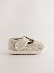 neutre - Chaussures bébé Crawler T-Bar (0-2mois) - Image 4 sur 8