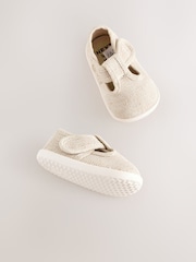 neutre - Chaussures bébé Crawler T-Bar (0-2mois) - Image 5 sur 8
