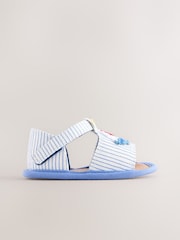 Bleumarin Nautical - Sandale pentru bebeluși cu închidere prin contact (0-2luni) - Imaginea 2 din 5