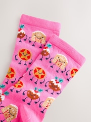 Bright Christmas Pudding - Ankle Socks in a Box - Imagen 5 de 5