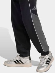 adidas Green Colourblock Joggers - Image 4 of 6