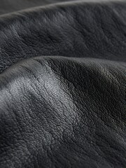 Nothing Ordinary Black Faux Leather Barrel Leg Trousers - Image 7 of 11
