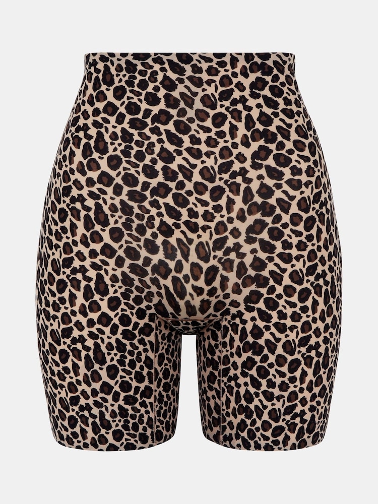 Animal - Chantelle Nahtlose, weiche, mittellange One-Size-Shorts mit hohem Bund und Stretchanteil - Bild 4 von 4 Animal - Chantelle Nahtlose, weiche, mittellange One-Size-Shorts mit hohem Bund und Stretchanteil - Bild 4 von 4