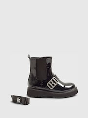 River Island Black Changeable Strap Chelsea Boots - Image 6 of 6