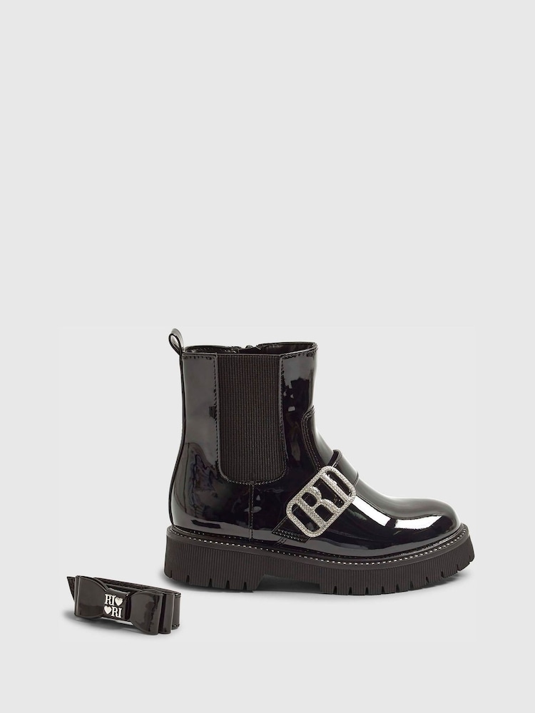 River Island Black Changeable Strap Chelsea Boots - Image 6 of 6