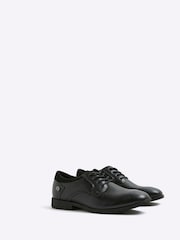 River Island Black Boys Faux Leather Pointed Shoes - Image 2 of 5