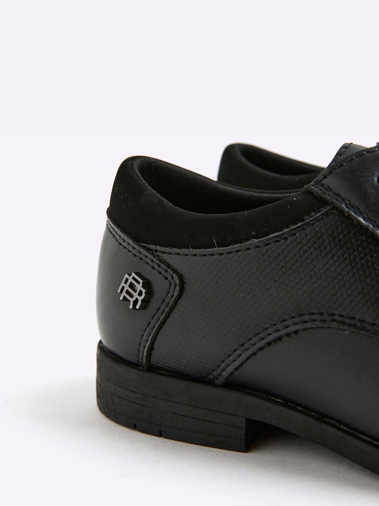 River Island Black Boys Faux Leather Pointed Shoes - Image 5 of 5