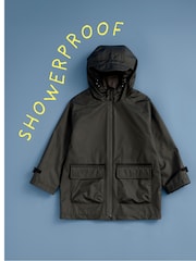 River Island Black Boys Rainmac Coat - Image 1 of 1
