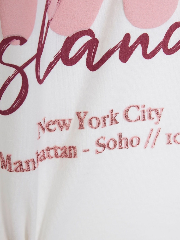 River Island White T-Shirt - Image 3 of 3 River Island White T-Shirt - Image 3 of 3