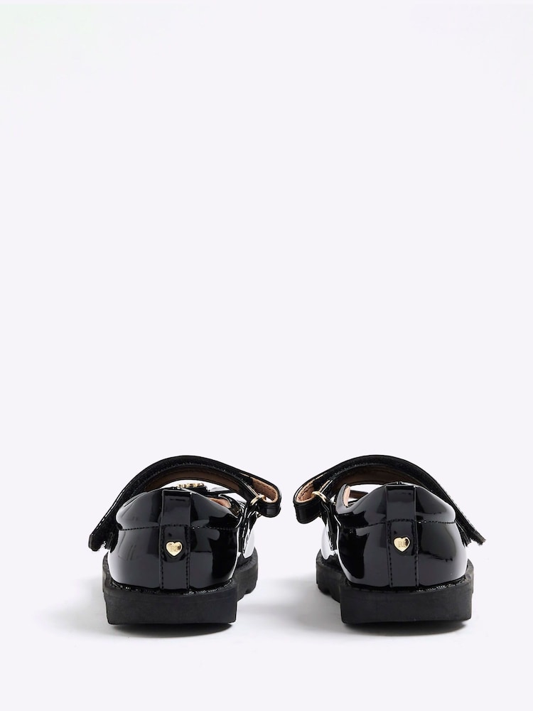 River Island Mary Jane Schuhe für Mädchen mit Schleife - Bild 2 von 4