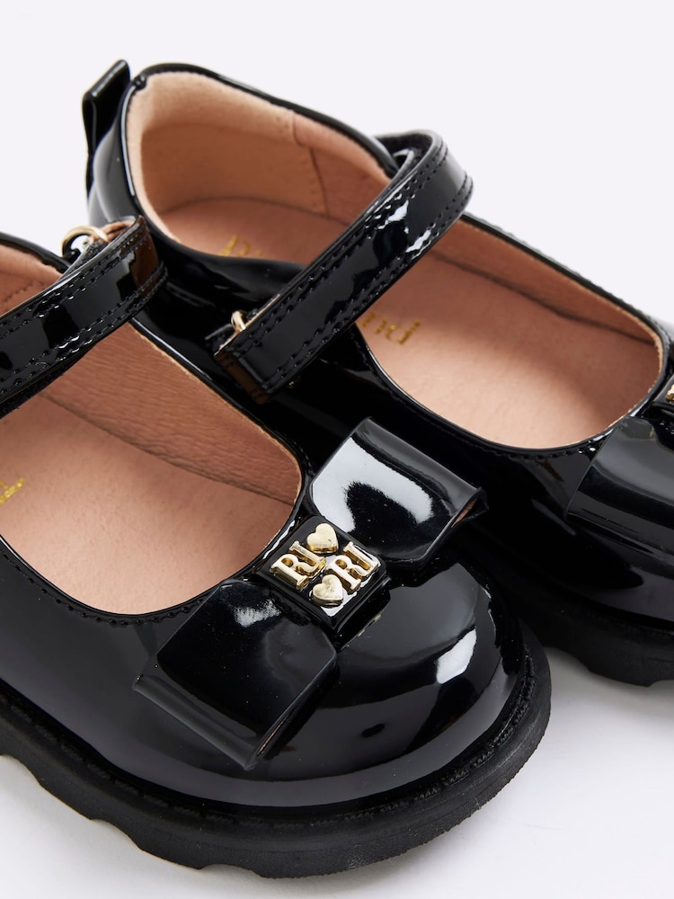 River Island Mary Jane Schuhe für Mädchen mit Schleife - Bild 4 von 4