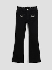 River Island Black Flare Jeans - Image 1 of 4