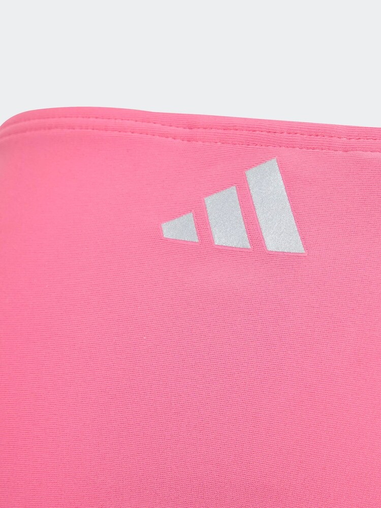 adidas Pink Glitter Little Kids Bikini Set - Image 4 of 4 adidas Pink Glitter Little Kids Bikini Set - Image 4 of 4