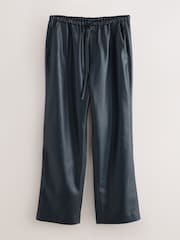 Nothing Ordinary Ink PU Straight Leg Trousers - Image 7 of 11