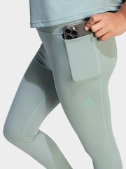 adidas Green Future Icons Climacool 7/8 Leggings - Image 5 of 6