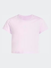 أرجواني - تيشرت أطفال Essentials بثلاث خطوط من adidas - صورة 6 من 6