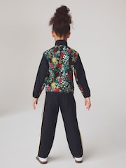 adidas Originals Black Liberty London Little Kids Tracksuit - Image 2 of 8