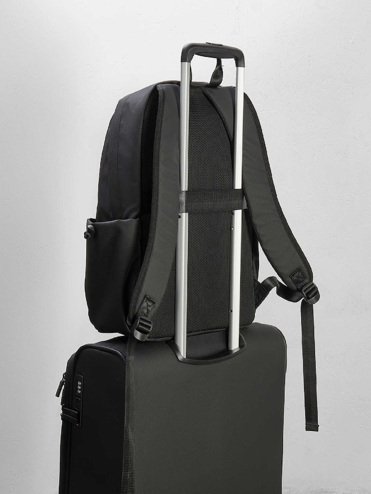 Rock Luggage Harper Black Backpack - Obraz 6 z 6