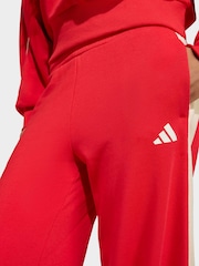 adidas Red Stadium Wide Leg Trousers - Image 4 of 6