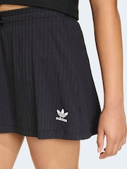 adidas Originals Black Rib Skirt - Image 4 of 6