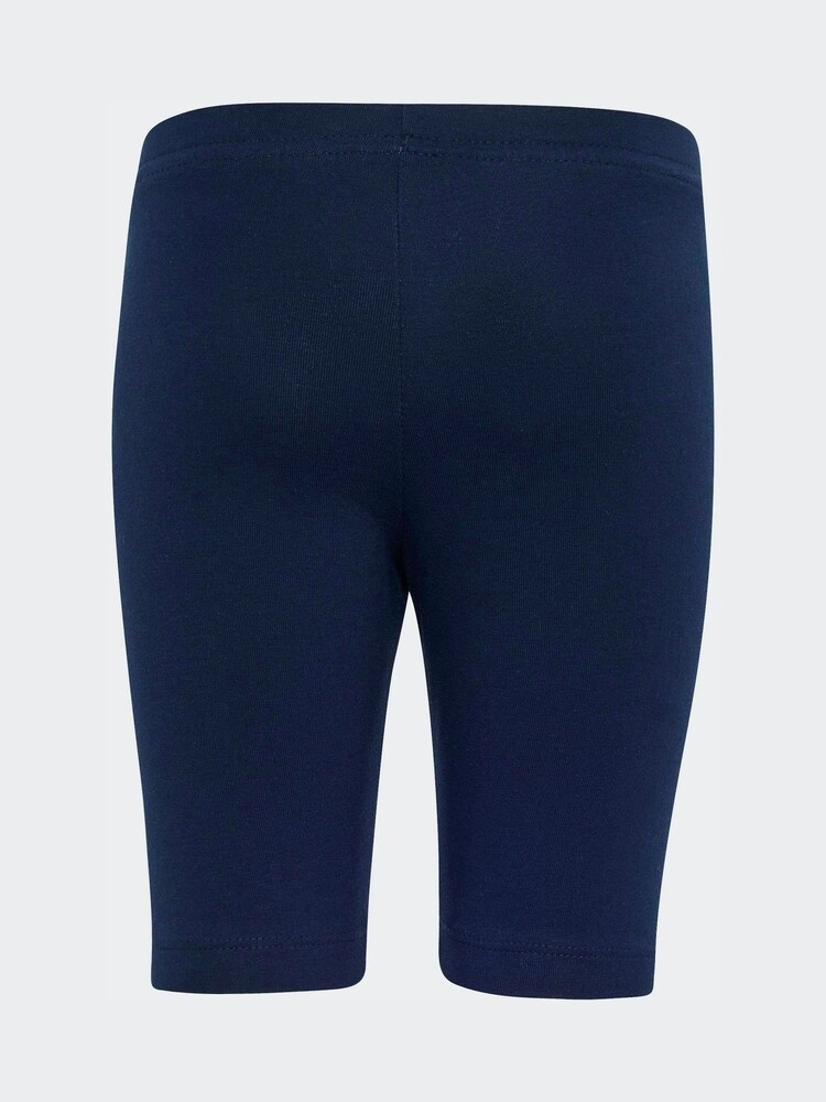 adidas Originals Blue Oversized T-Shirt and Cycling Shorts Little Kids Set - Image 10 of 10