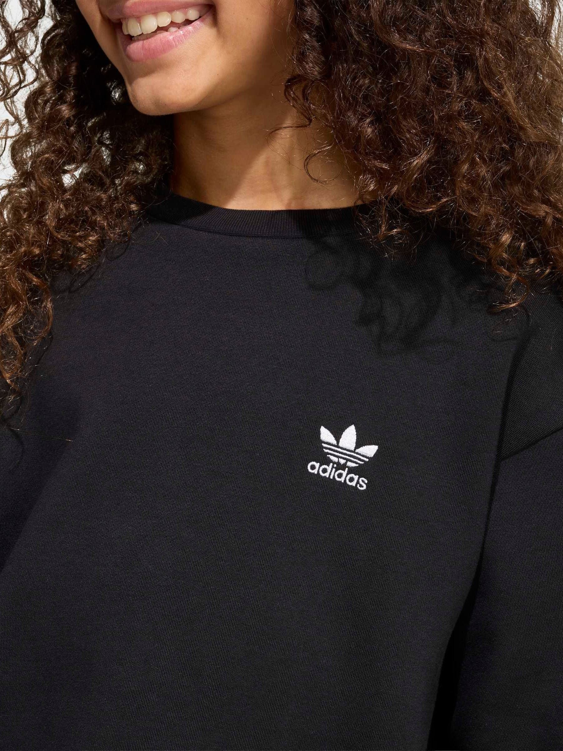 Buy adidas Originals Black Boxy Sweatshirt from Next USA