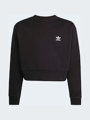 Svart - Adidas Original Boxy Genser - Bilde 6 av 6