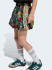 adidas Originals Black Liberty London T-Shirt and Skirt Little Kids Set - Image 4 of 8