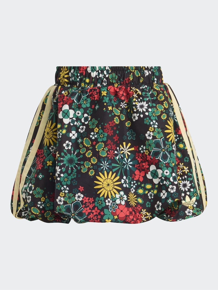 adidas Originals Black Liberty London T-Shirt and Skirt Little Kids Set - Image 8 of 8