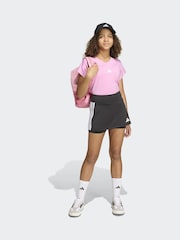 adidas Pink V-Neck Climacool T-Shirt - Image 3 of 6