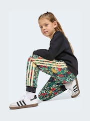 adidas Originals Black Liberty London Sweatshirt and Joggers Little Kids Set - Image 4 of 8