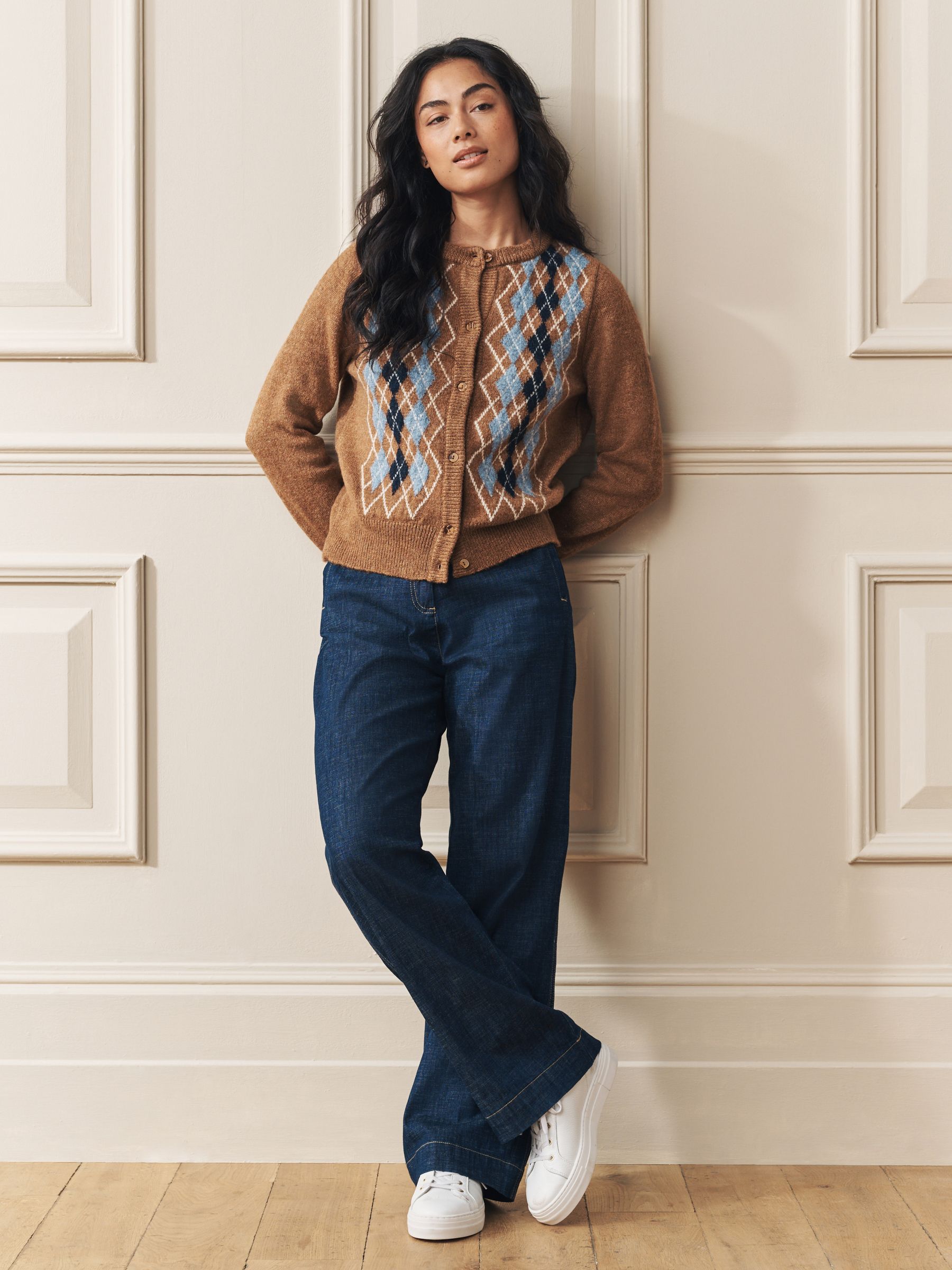 Yukkoさん　ANDREA&Co. HALF CARDIGAN LAYERD ANDREA&Co. HALF CARDIGAN LAYERD KNIT Second Female - Andrea Knit