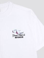 River Island White Boys Printed Resort T-Shirt - Image 3 of 4