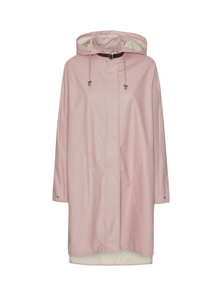 Ilse Jacobsen Loose Fit Waterproof A Shape Raincoat - Image 2 of 3 Ilse Jacobsen Loose Fit Waterproof A Shape Raincoat - Image 2 of 3