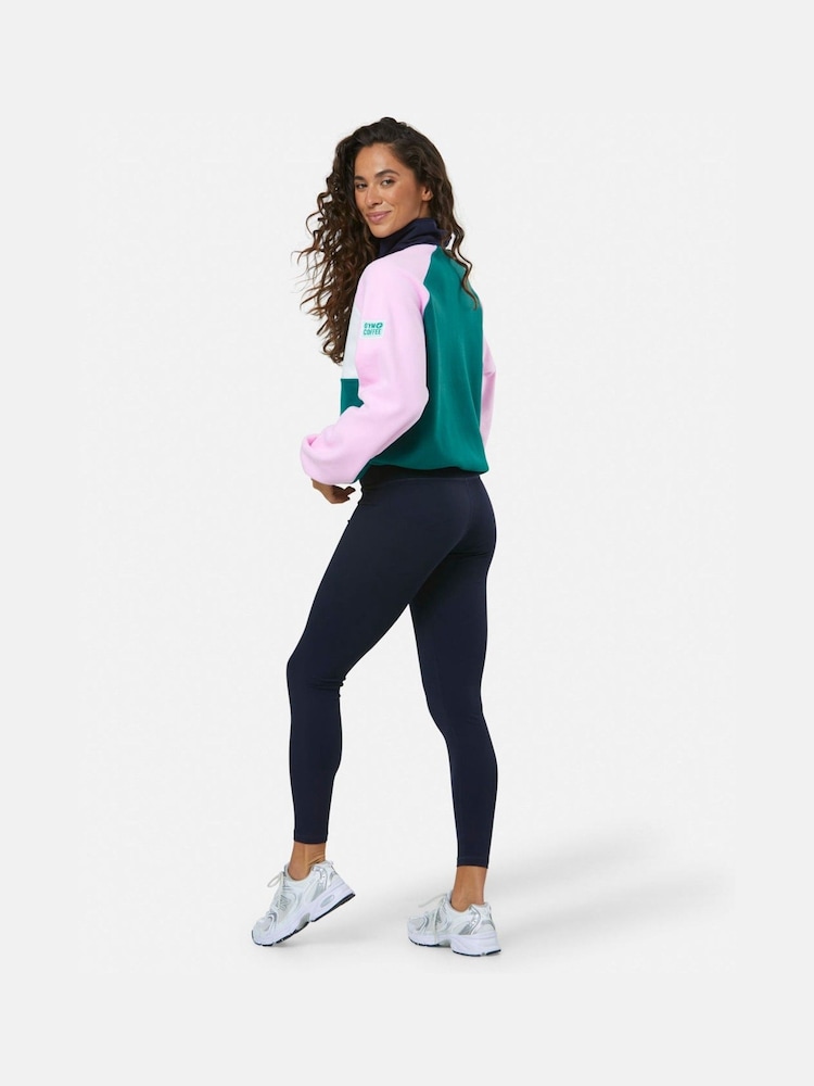 Gym + Coffee Light Pink Snap Polar Fleece - Image 2 of 6