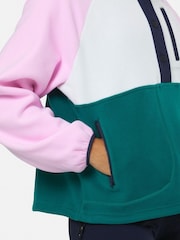 Gym + Coffee Light Pink Snap Polar Fleece - Image 5 of 6
