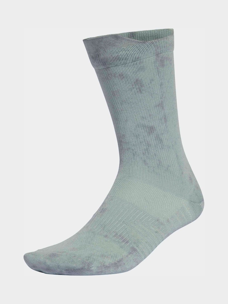 adidas Green RUNxGRAPHIC Socks - Image 1 of 4 adidas Green RUNxGRAPHIC Socks - Image 1 of 4
