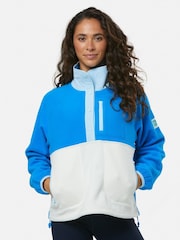 Gym + Coffee Blue Snap Polar Fleece - Image 3 of 5