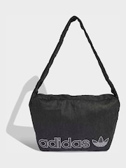 adidas Originals Black Washed Denim Shopper Bag - Image 1 of 6