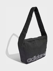 adidas Originals Black Washed Denim Shopper Bag - Image 3 of 6