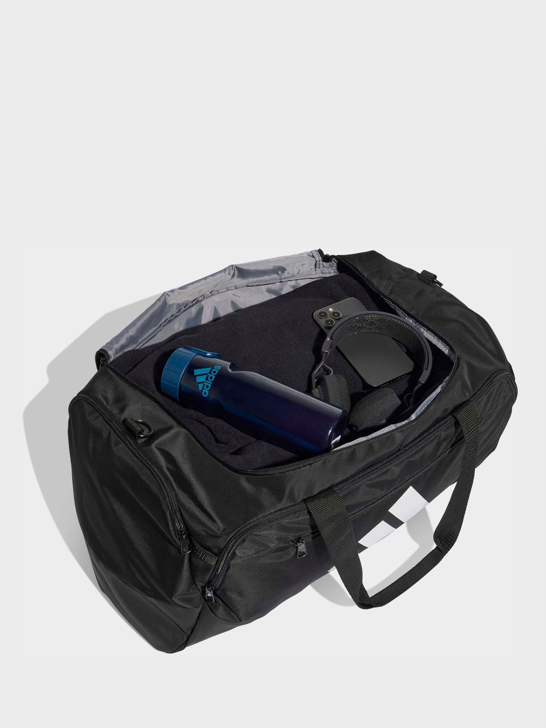 Buy adidas Black Training Defender Medium Duffle Bag from Next